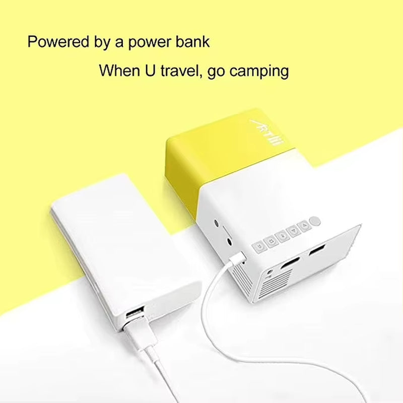 2025 HOT YG300 MINI Projector with Wifi 320X240 720P UHD Home Theater Video System Cinema LCD Projectors LED LCD Pocket 3D